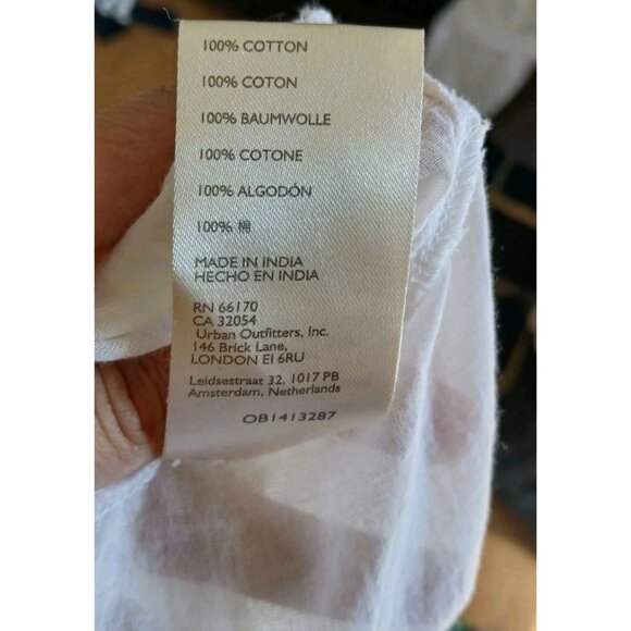 Free People White Button Down Shirt - Picture 9 of 10